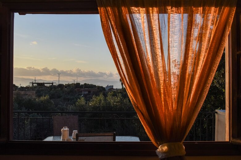 �charming Seaview Villa Amid The Olive Groves
