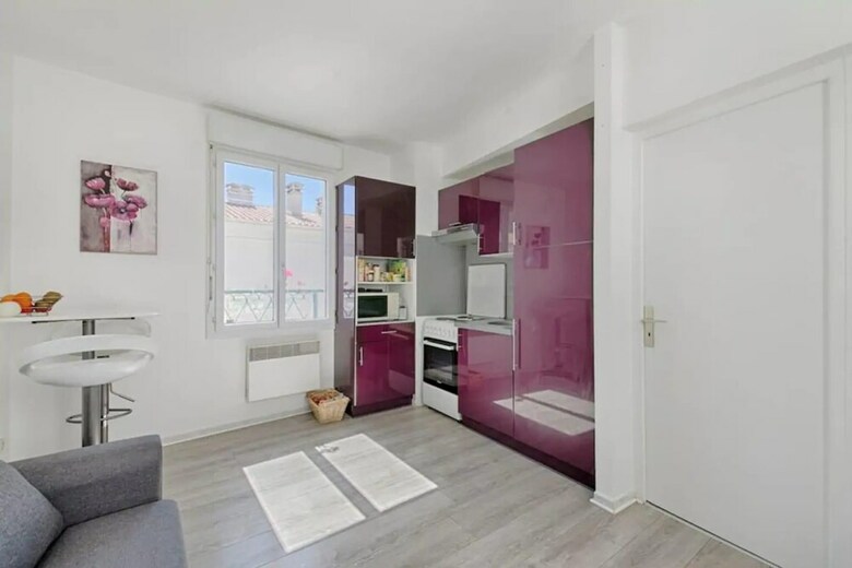 Spacious 1 Bedroom Apartment With Big Rooftop Terrace In Nice