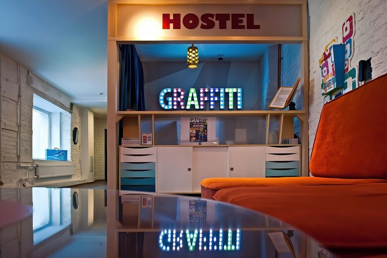 Hostal Hostel Friends Graffiti.