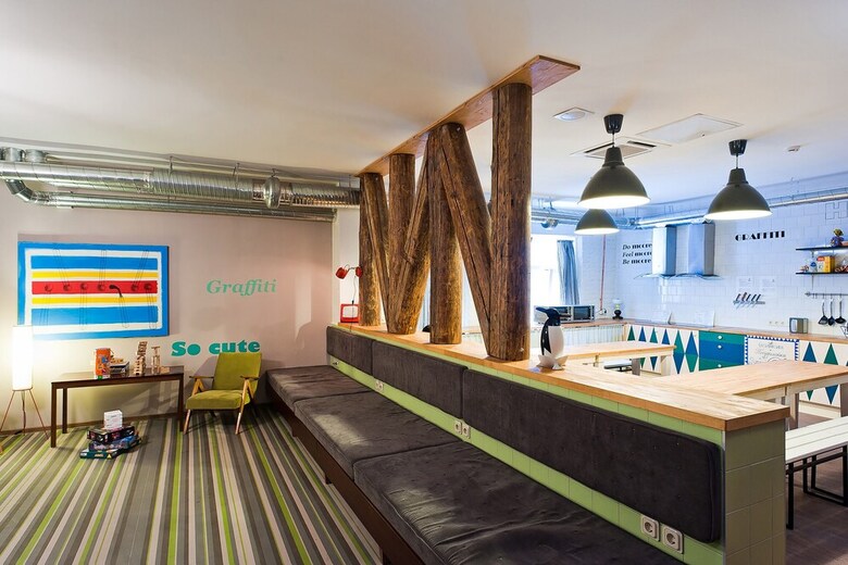 Hostal Hostel Friends Graffiti.