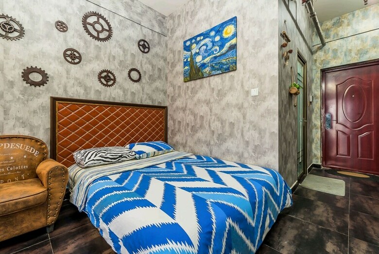 Apartamentos Galaxy Modern Van Gogh Movie Night