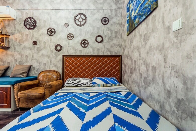 Apartamentos Galaxy Modern Van Gogh Movie Night