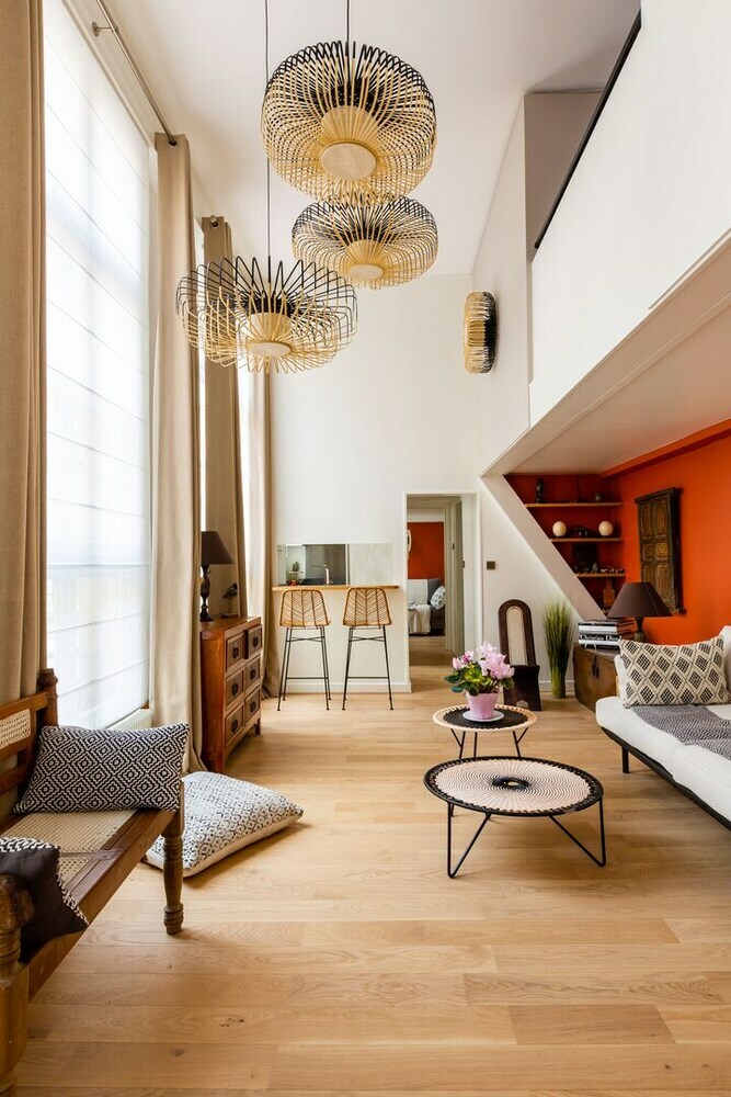 Apartamento Optical Ceiling Drama