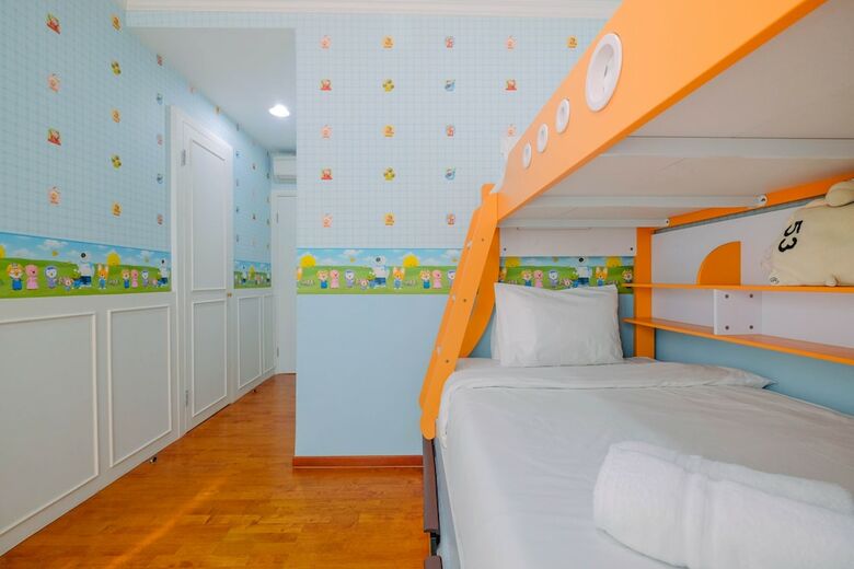 Relaxing 2br With Ocean View At Ancol Mansion Apartment