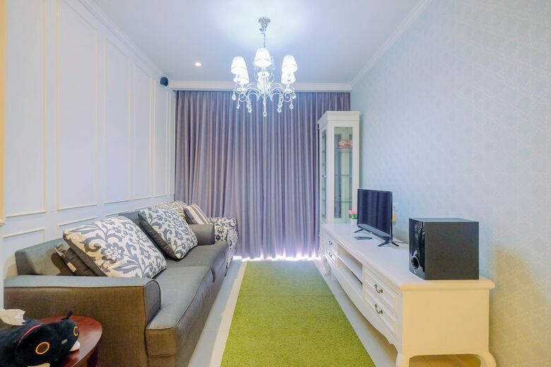 Relaxing 2br With Ocean View At Ancol Mansion Apartment