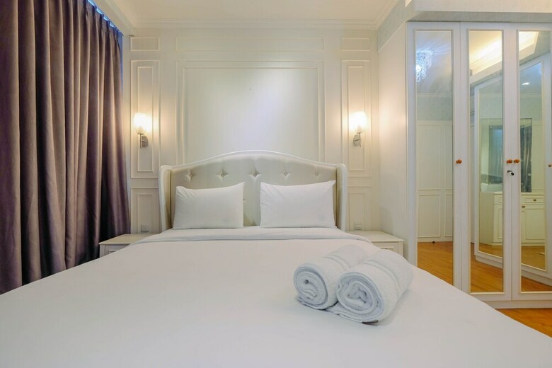 Relaxing 2br With Ocean View At Ancol Mansion Apartment