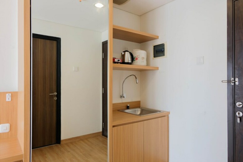 Twin Bed Studio Room At Annora Living Apartment