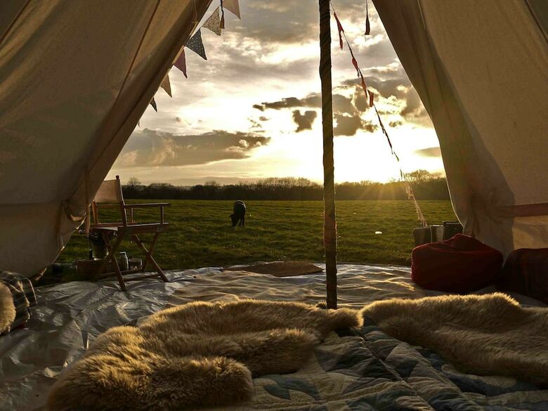 Cabana Whispers The Wind Bell Tent Hang Out Zone