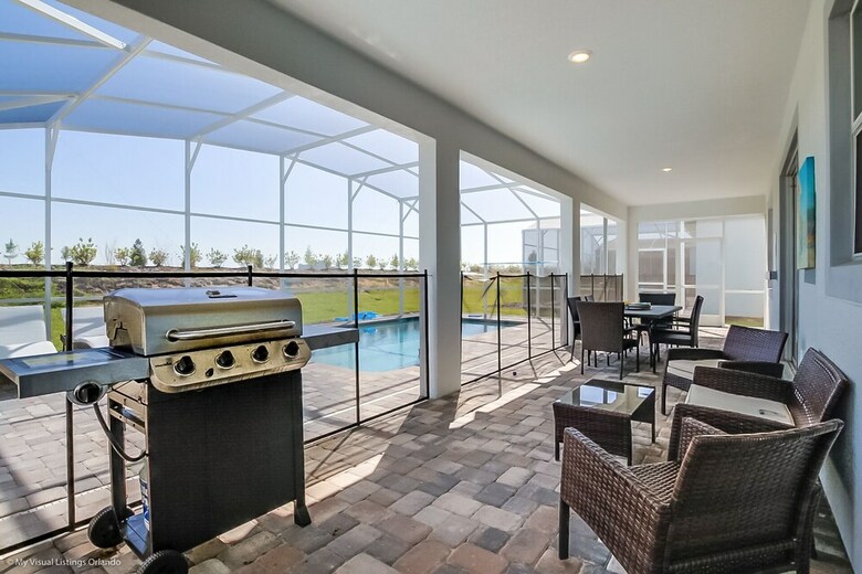 8911sd Champions Gate 8 Bedroom Resort Villa