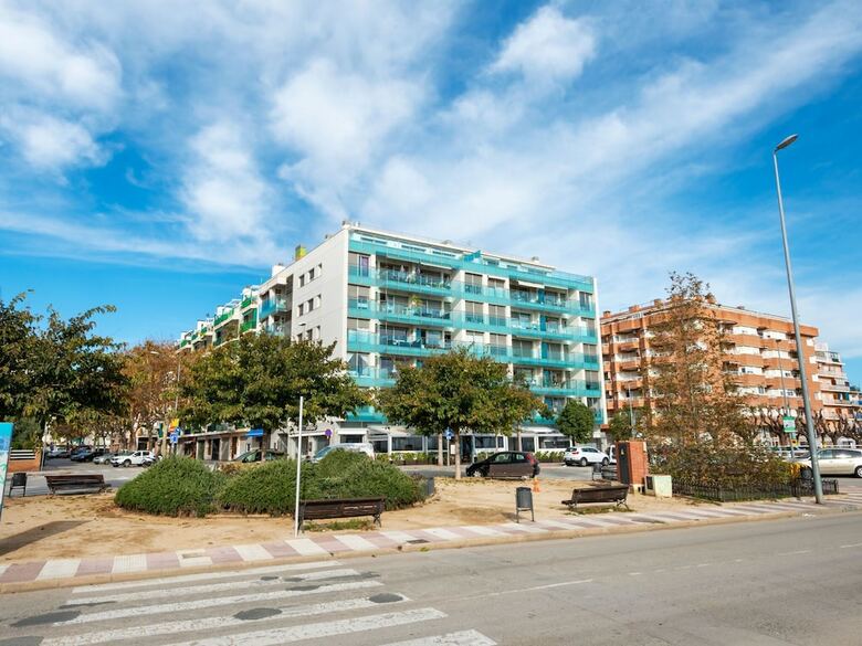 Contemporary Apartment In Pineda de Mar With Balcony