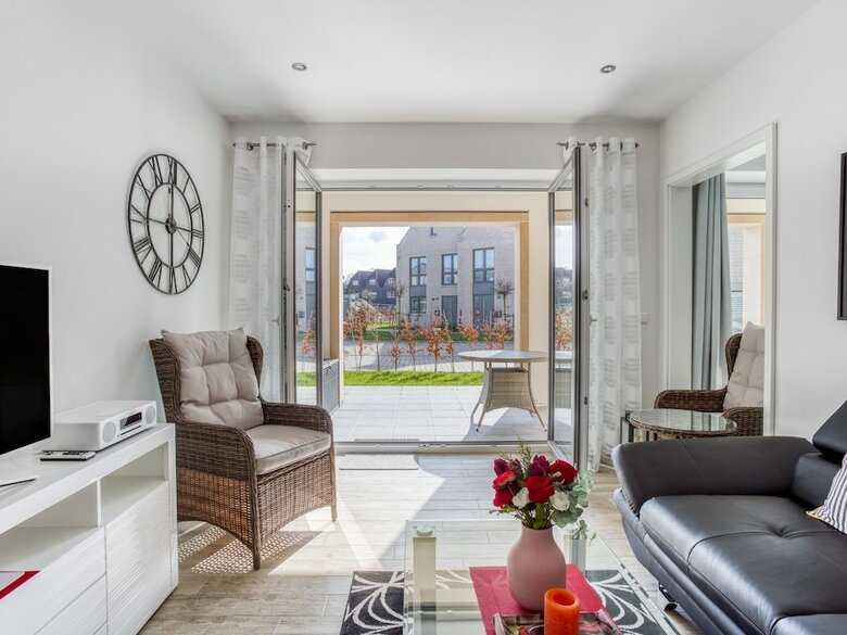 Apartamentos Chic Holiday Home In Varel With Balcony