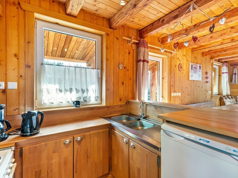 Quaint Chalet In Harreberg With Garden