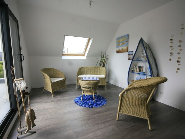 Modern Villa In Ploun�our-trez With Large Garden