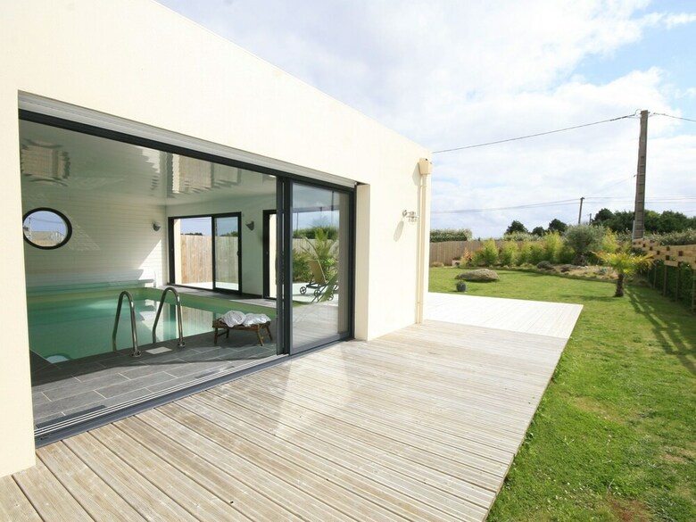 Modern Villa In Ploun�our-trez With Large Garden