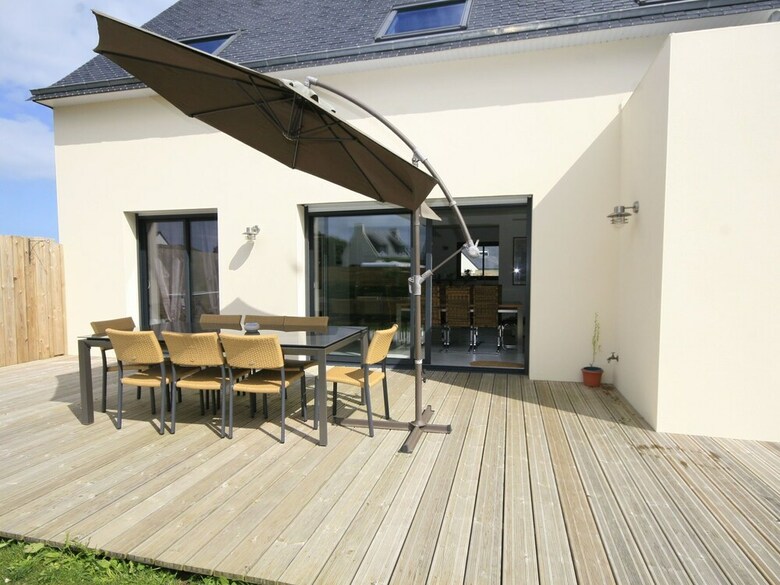 Modern Villa In Ploun�our-trez With Large Garden