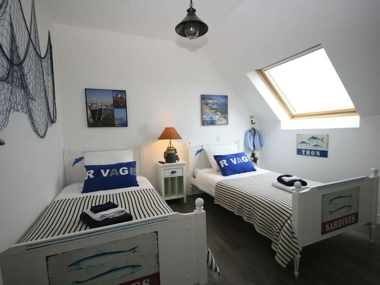 Modern Villa In Ploun�our-trez With Large Garden