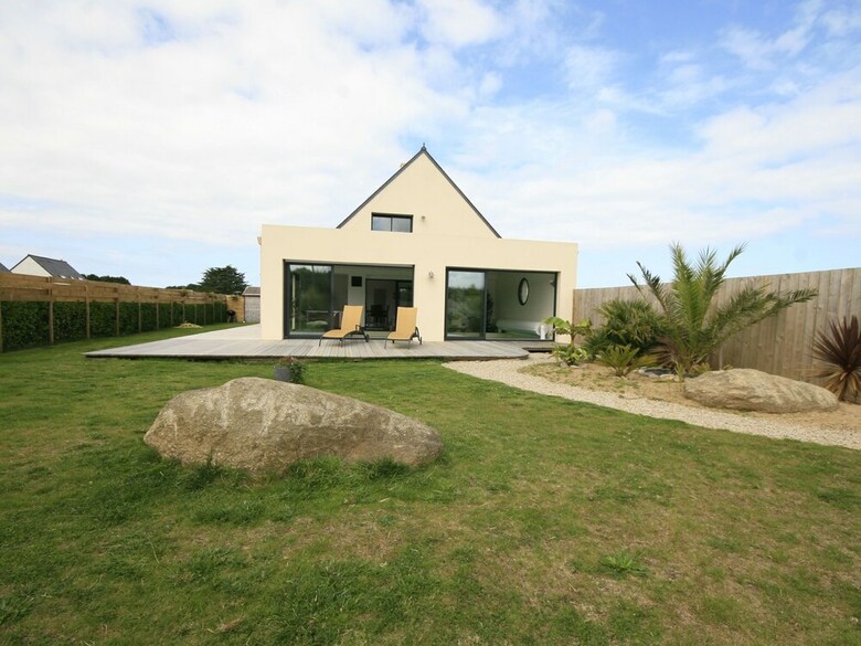 Modern Villa In Ploun�our-trez With Large Garden