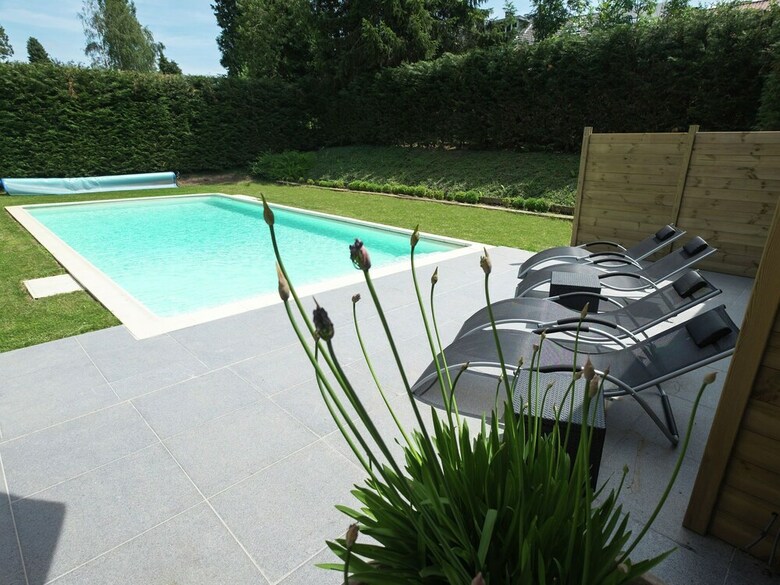 Stylish Mansion In Hasti�re With Swimming Pool