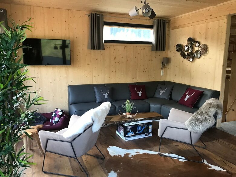 Cozy Chalet In Steinach Am Brenner With Balcony And Sauna