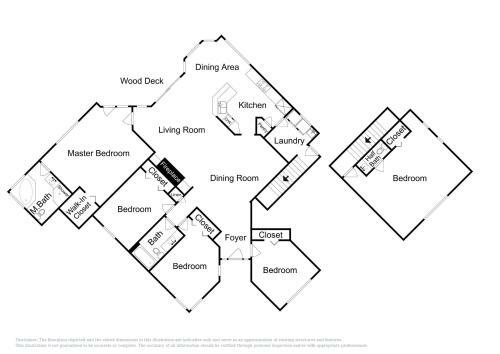 Spacious Overlooking Lagoon Home
