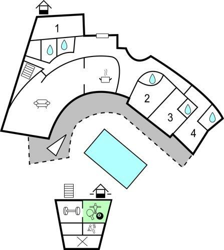 Four-bedroom Holiday Home In Veprinac