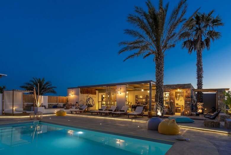 Aparthotel White And Grey