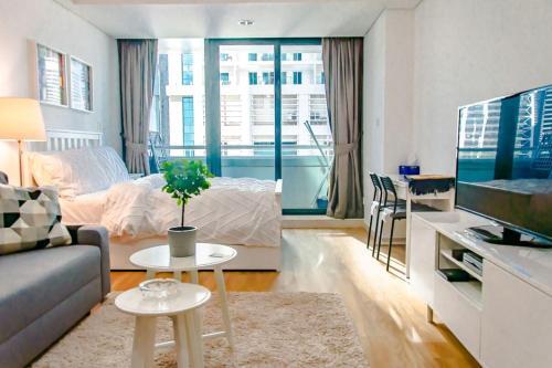 Apartamento Studio W Premium Amenities - Accommodates 4!!