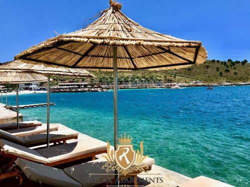 Hotel Villa Juna Sarande - Private Beach