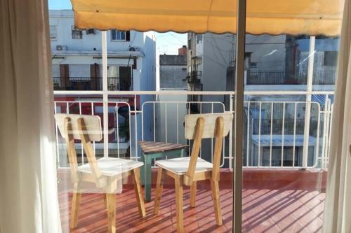 Apartamento Depto, Balc�n Terraza, Sol Y Luz, Pleno Recoleta