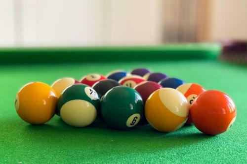 Traditional Mountain Home // Pool Table