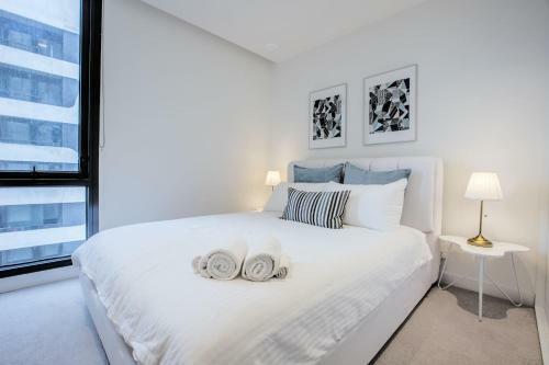 Apartamento 33*cotton Cloud*lvl48@2br2bth Apt*mel Cen*freetram