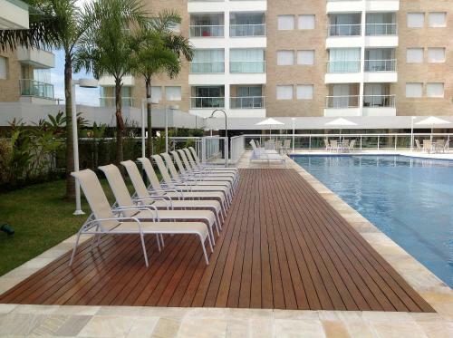 Apartamento Apto Com Wi-fi, Espa�o Gourmet E Piscina Em Riviera