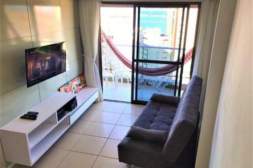 Apartamento Vista Mar 2 Quartos !!! 1 Quadra Da Beira Mar