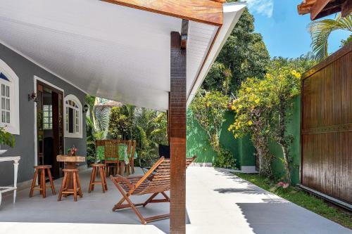 Casa Arborizada No Perequ�
