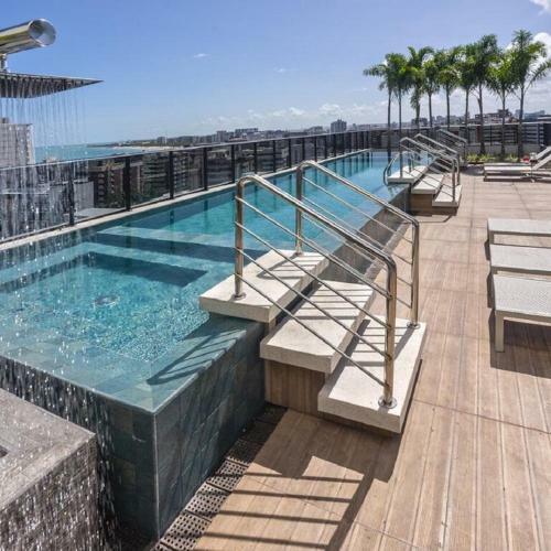 Apartamento Edif�cio Time, Apt 802. Com Vista Para O Mar!