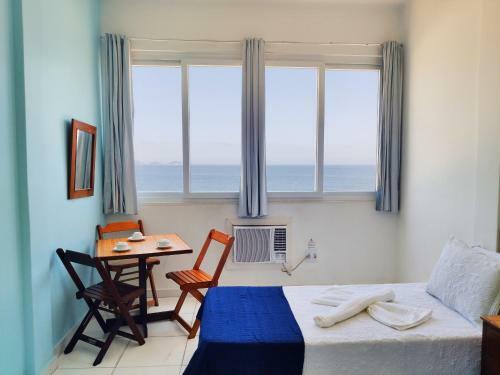Apartamento Studio Na Praia de Copa Vista Total Tc1202