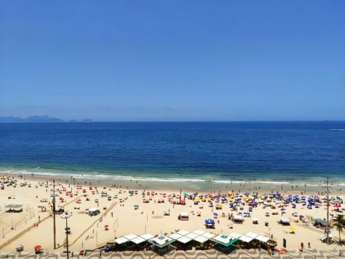 Apartamento Studio Na Praia de Copa Vista Total Tc1202