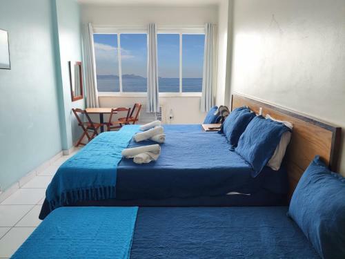 Apartamento Beira-mar Com Vista Da Praia Tc902