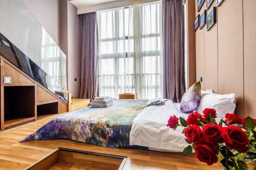 Lavendar Duplex Apartment