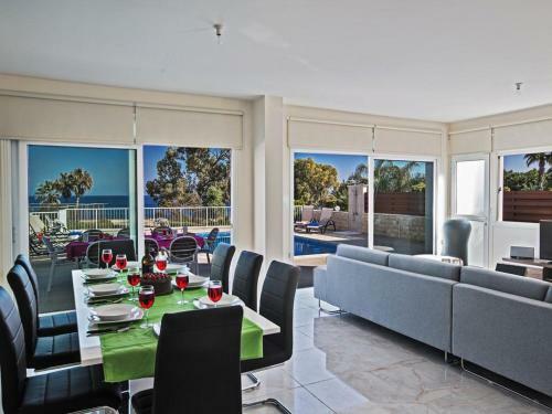 Villa Mesogi Seafront Stunning 4bdr Fontline Protaras Villa