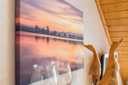 Apartamento Haus Unterseeblick Sonnenuntergang