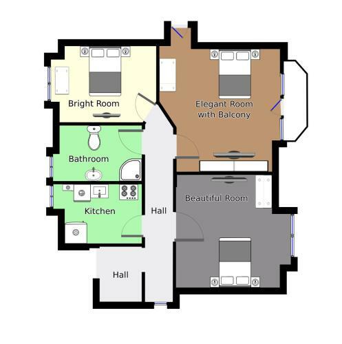 Adnana - Villa Firenze - 2 Bedrooms Bright Apartment
