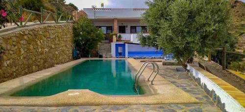 Private Villa With A Natural Stone Pool