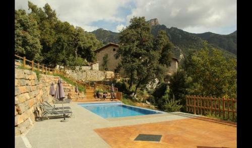 Villa In La Nou de Bergueda Sleeps 4 Includes Swimming Pool