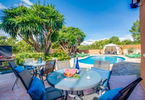 Cala Mesquida Holiday Home Sleeps 5 With Pool And Wifi