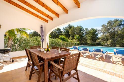 Xabia Villa Sleeps 6 Pool Air Con Wifi