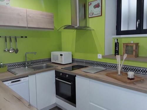 Une Charmante Maison Pour Un S�jour Au Vert