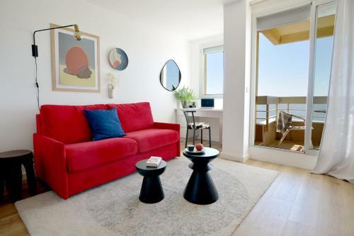 Apartamento Nouvelle Vague Studio W Balcony Seaview & Pool