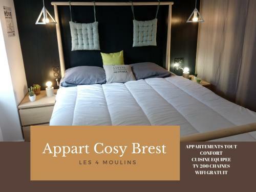 Apartamento Appart Cosy Brest (Les 4 Moulins)