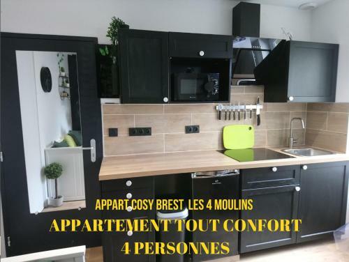 Apartamento Appart Cosy Brest (Les 4 Moulins)